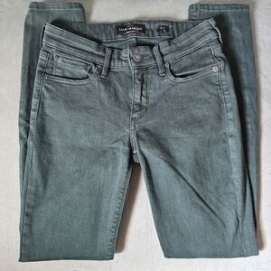 Lucky Brand 🍀 Emerald Green Stella Skinny Jeans Women's Size 2/26